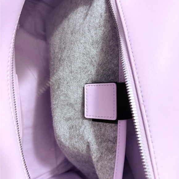 MONSE Lavender Leather Travel Tote - Picture 9 of 12
